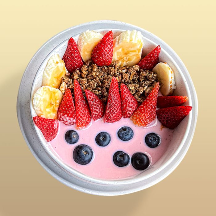 Bowl de yogurt con frutas